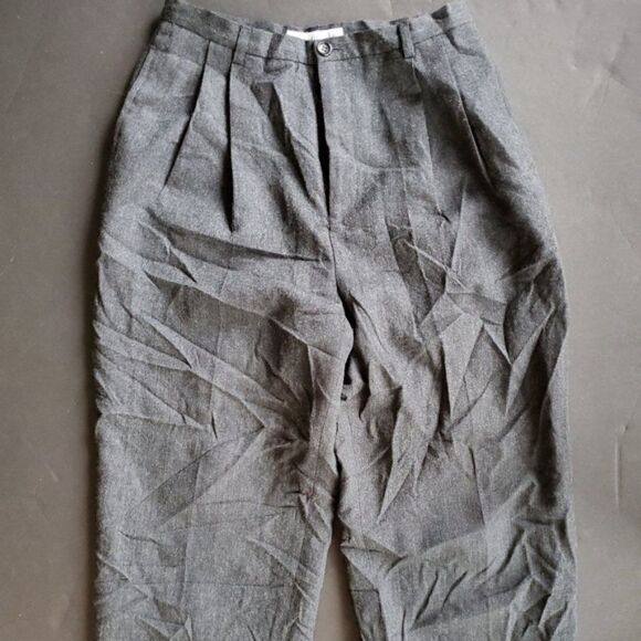 Vintage Pursuits, LTD. Grey Trousers 100% wool - Picture 4 of 9